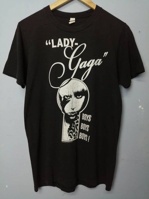 Lady Gaga Boys Boys Boys 2009 Shirt