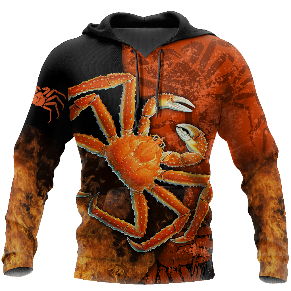 Alaska King Crab Fishing On Fire 3D Printing For Men And Women Tr090101