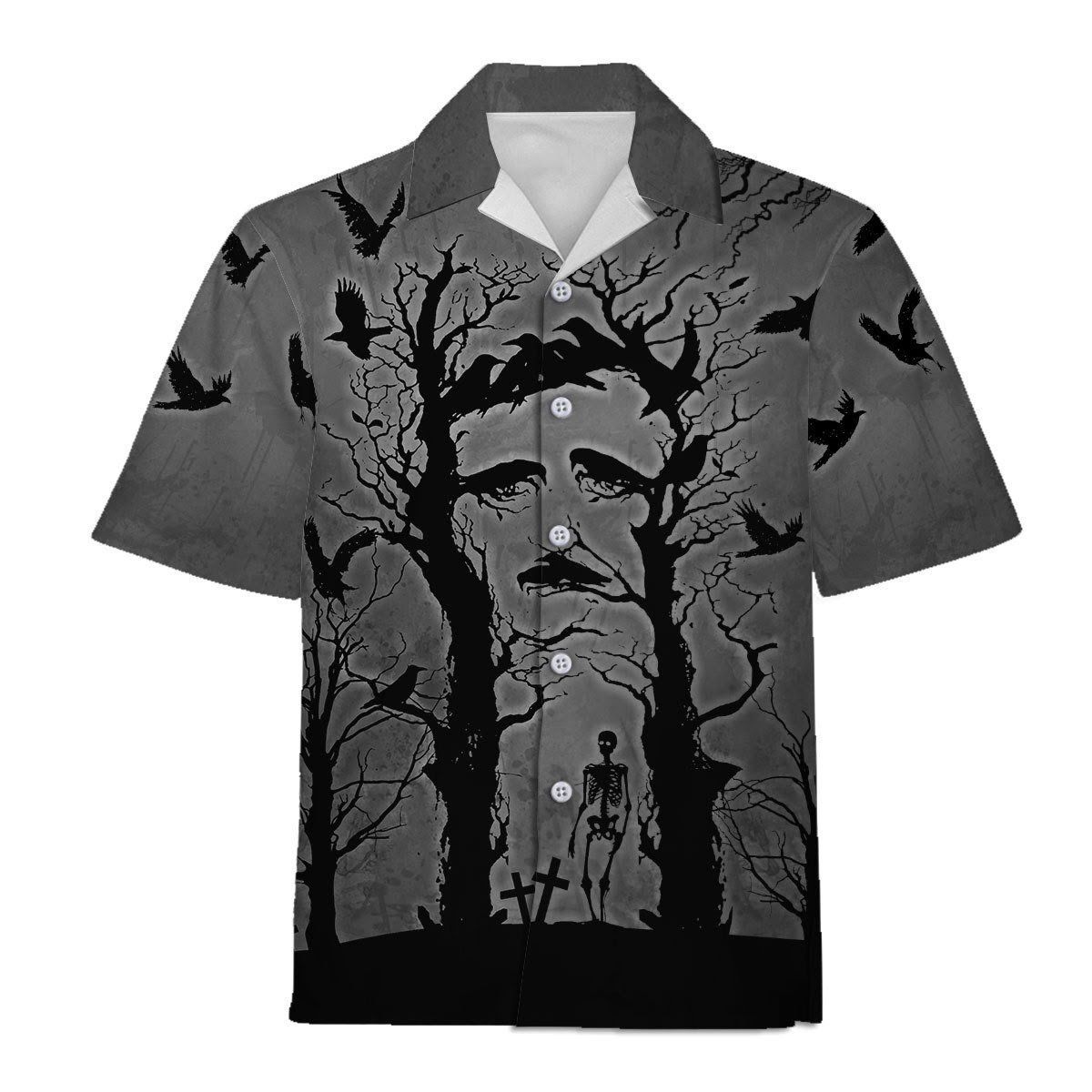 Edgar Allan Poe Hawaii Shirt Ha53543