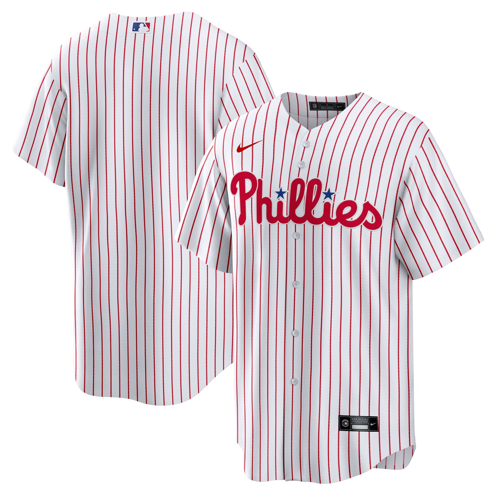 Philadelphia Phillies Home Replica Team Jersey – White