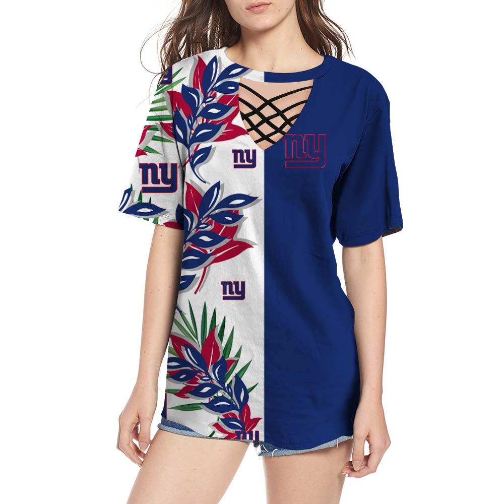 New York Giants Women Summer T-Shirt