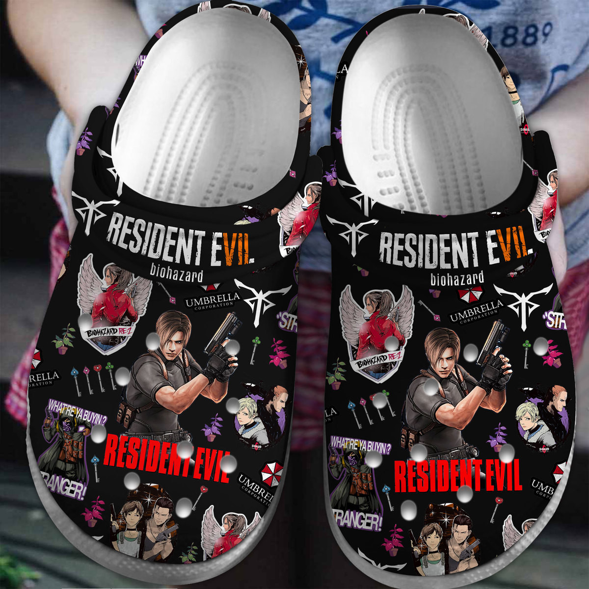 Resident Evil Movie Game Crocss Clogs For Men Women And Kid Rrrm2Grr-1