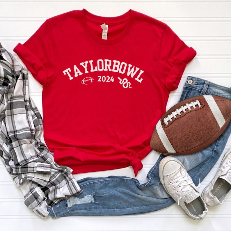 Taylor Football Bowl Shirt – Taylorbowl Tshirt  – Funny Kansas City Football Party Tee – Taylor’s Boyfriend – Taylor and Travis Gift