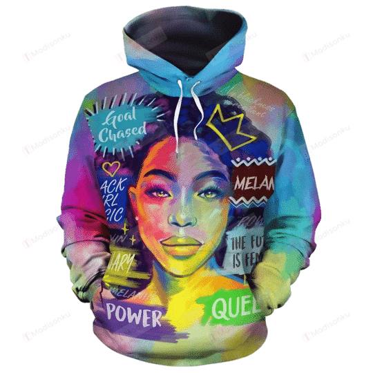 Queen Colorful 3D All Over Print Hoodie, Zip-Up Hoodie