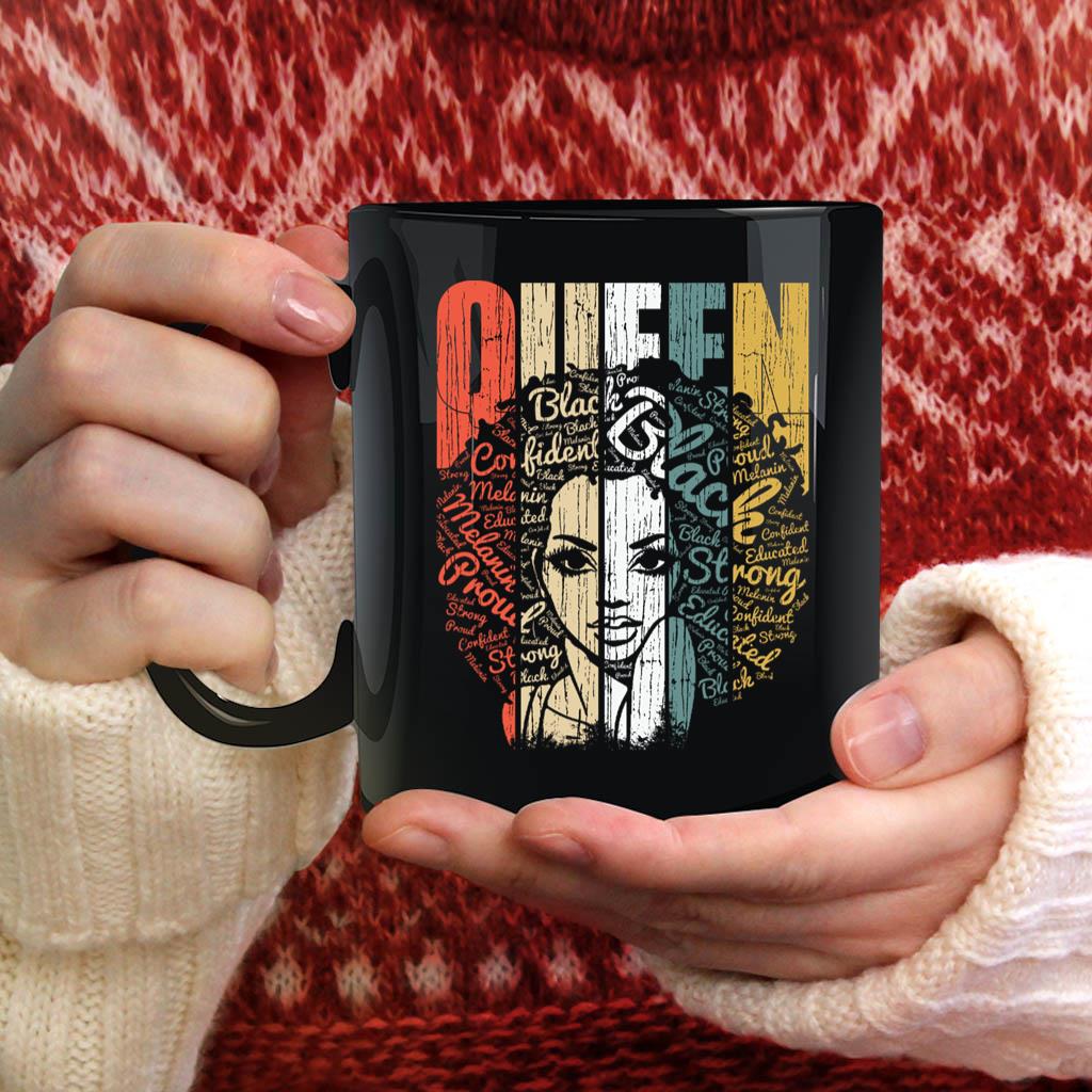 Strong Black Queen  African American Natural Afro Mug