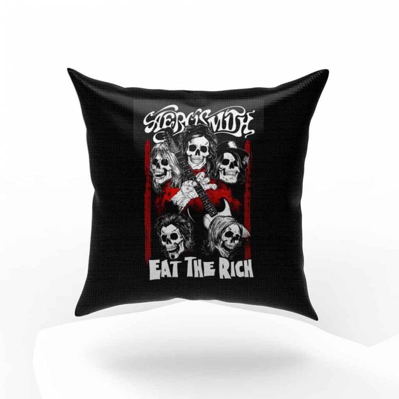 Aerosmith Eat The Rich Pillow Case Cover