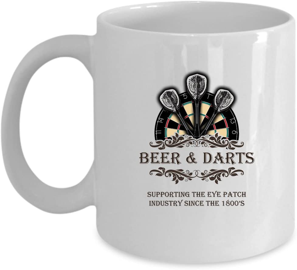 Darts Coffee Mug Perfect Gift For Your Dad, Mom, Boyfriend, Girlfriend, Or Friend –