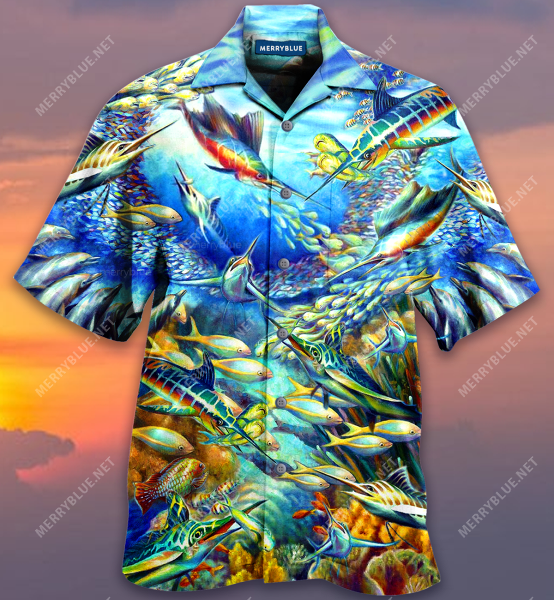 Marine Biology Swordfish Unisex Hawaii Shirt Ha27374