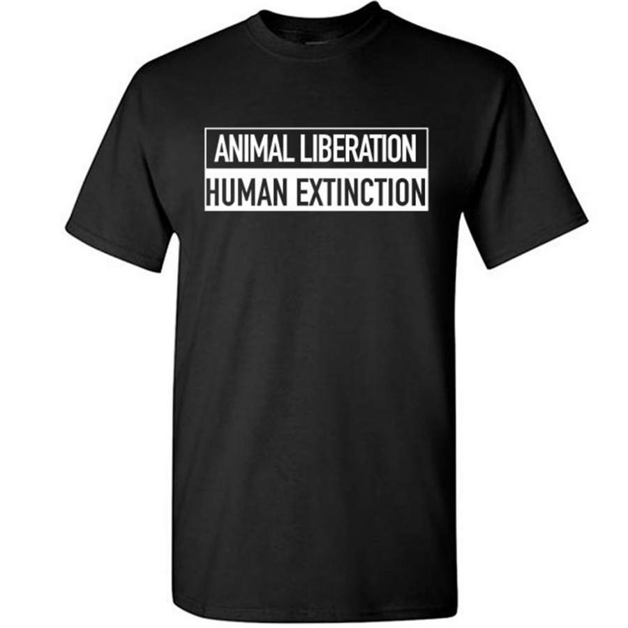 Animal Liberation Human Extinction – Gildan Short Sleeve Shirt