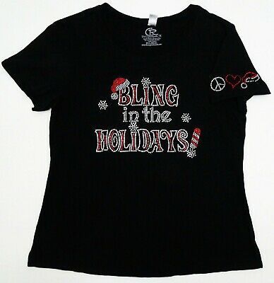 Bling In The Holidays Crystal Ranch Shirt