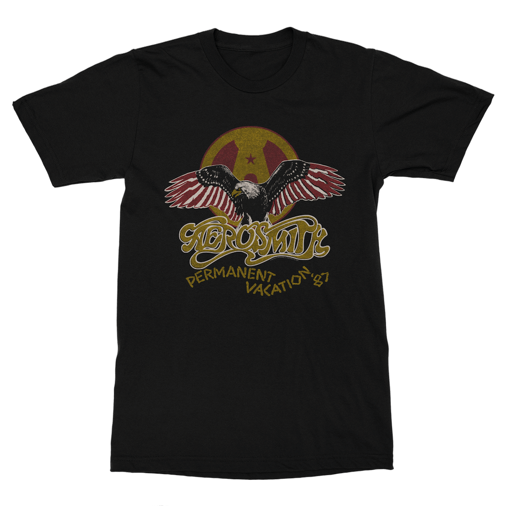 Aerosmith Merch Permanent Vacation ’87 T-Shirt