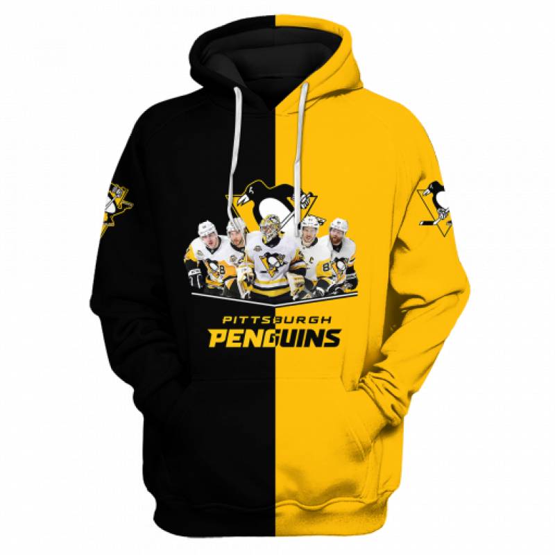 Men / Women Pittsburgh Penguins 3D Hoodie, Pittsburgh Penguins Apparel