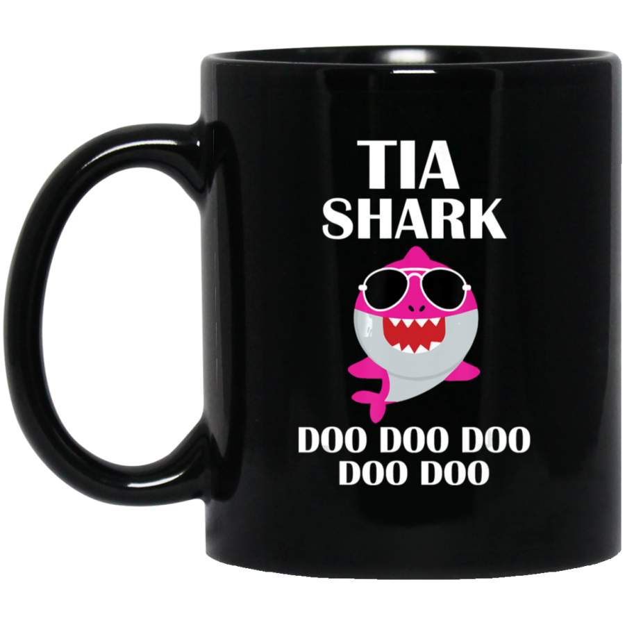 Tia Shark Doo Doo Doo Mothers Day Gift Coffee Mug