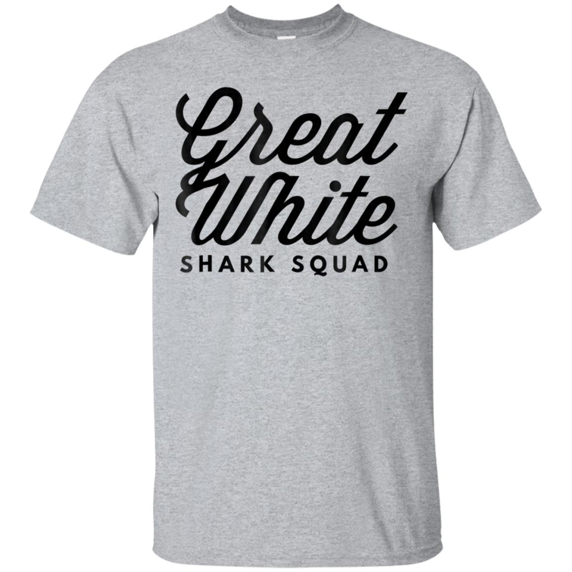 Cool Great White Shark Squad Tshirt