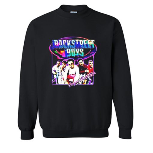 Backstreet Boys Larger Than Life Black Sweatshirt (Oztmu)