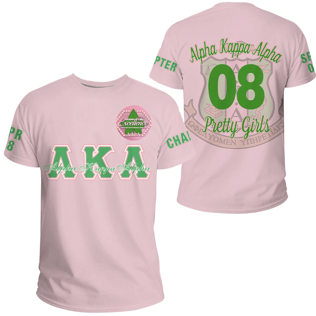 Africa Zone T-Shirt – Alpha Kappa Alpha – Muskegon Chapter Tee A7