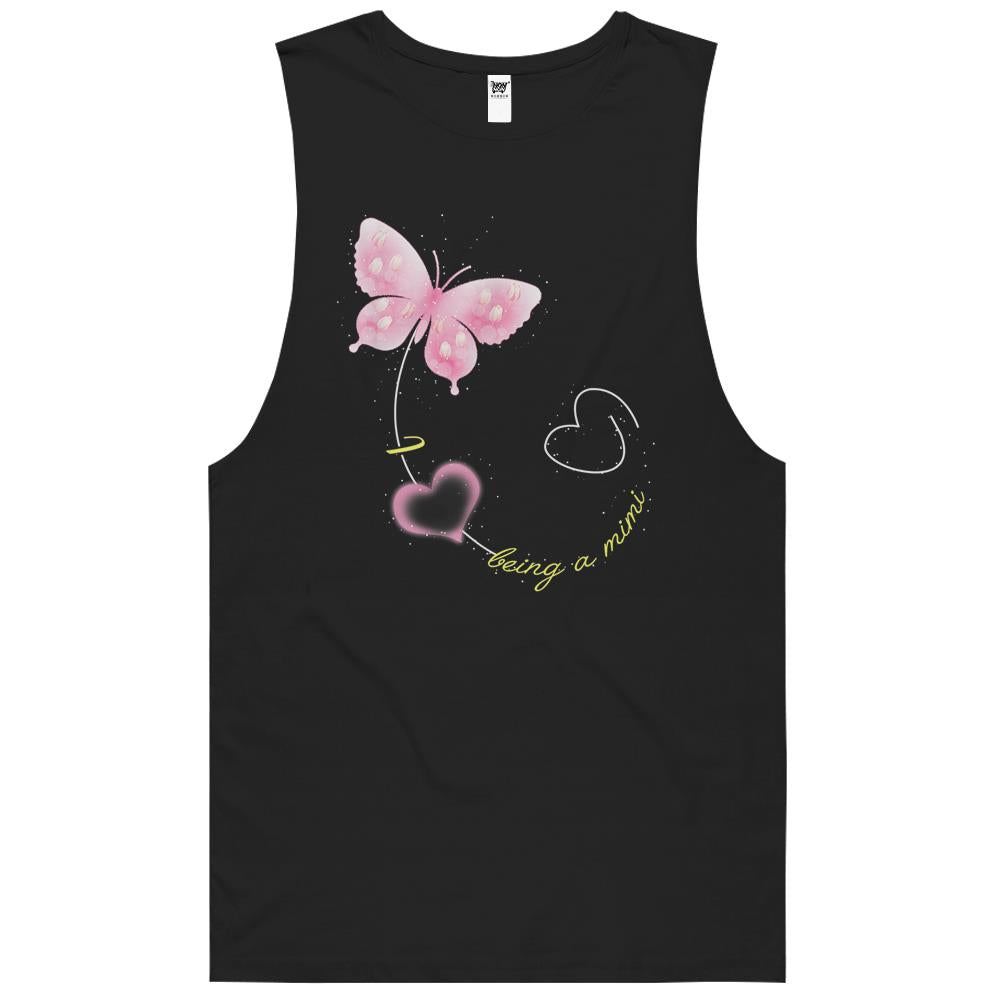 I Love Being A Mimi Butterfly Mother Day Gift Tank Top