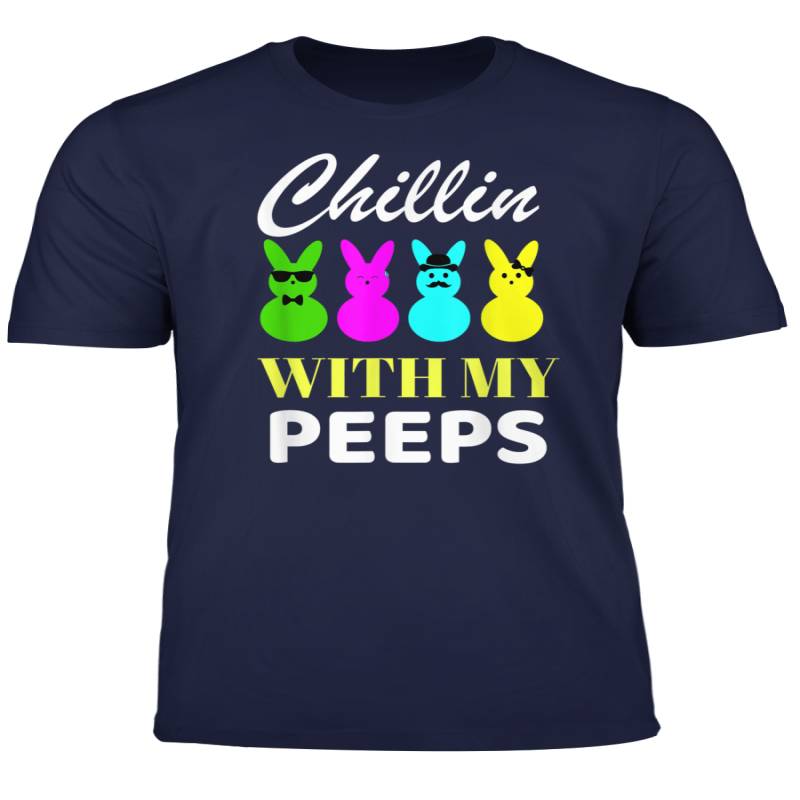 Chillin With My Peeps Tshirt Easter Bunny Candy Shirt