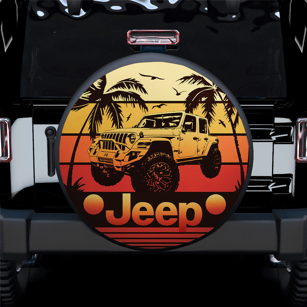 Hot Jeep Vacation Car Spare Tire Covers Gift For Campers