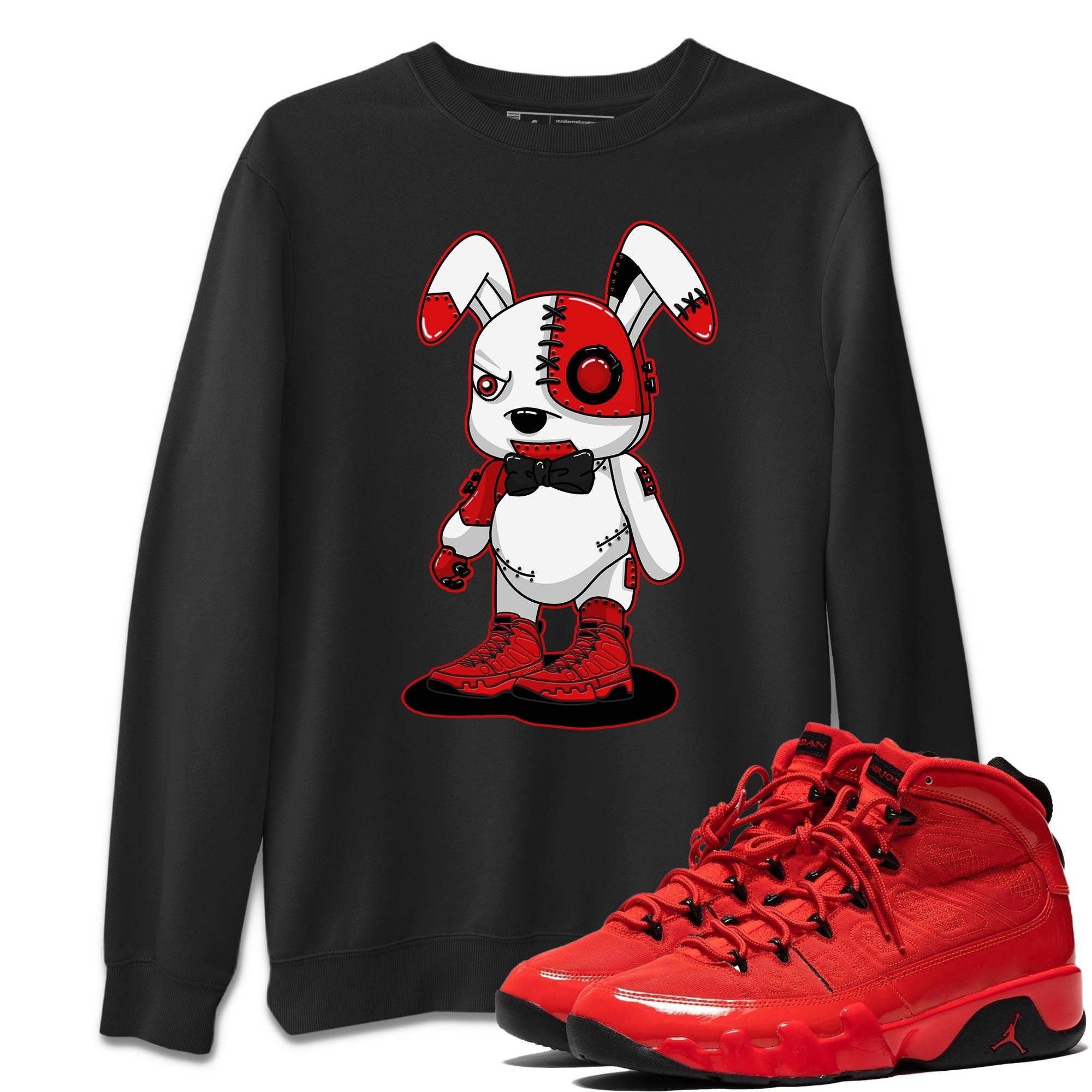 Cyborg Bunny Sweatshirt – Air Jordan 9 Chile Red