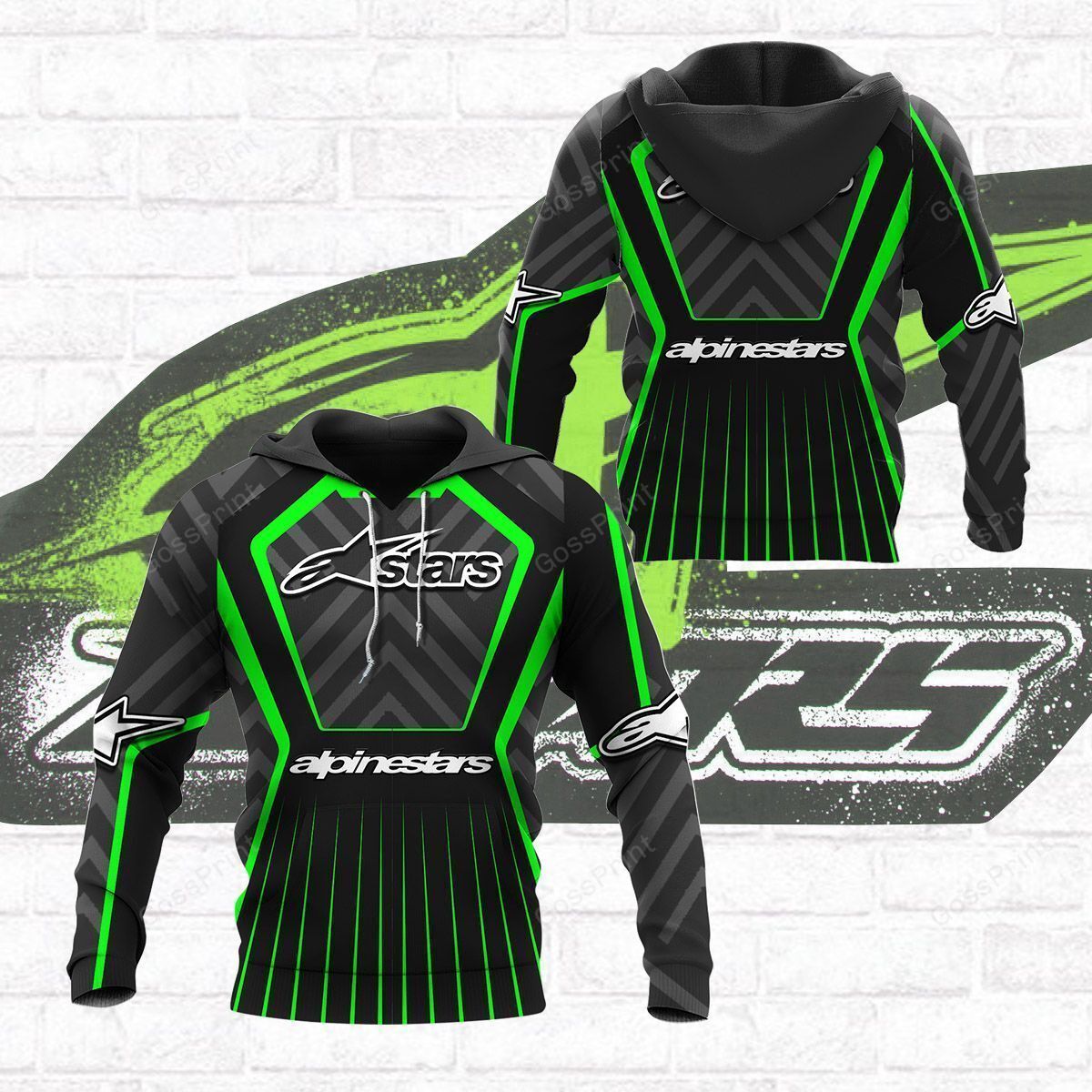 3D All Over Printed Alpinestars Shirts Ver 9
