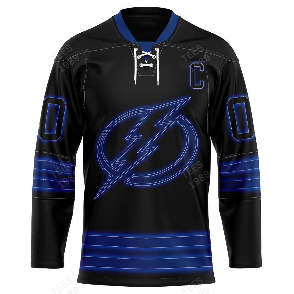 Tampa Bay Lightning NEON | CUSTOMIZE YOUR NAME & NUMBER | HOT SALE 3D PRINTED