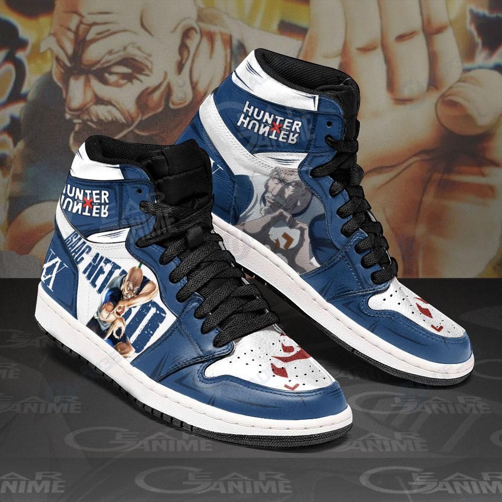 Hxh Isaac Netero Sneakers Hunter X Hunter Anime Shoes Air Jordan 13 Shoes Hajd2403297