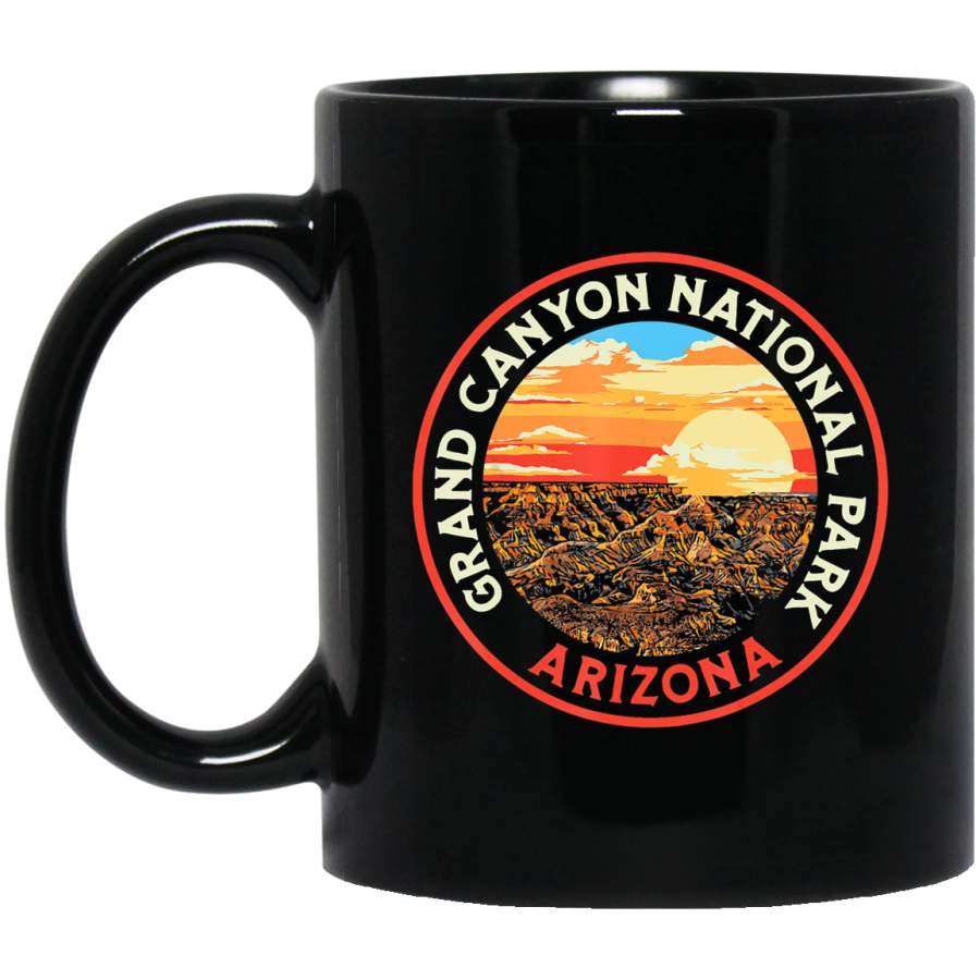 Vintage Grand Canyon National Park Retro 80s Graphic Coffee Mug