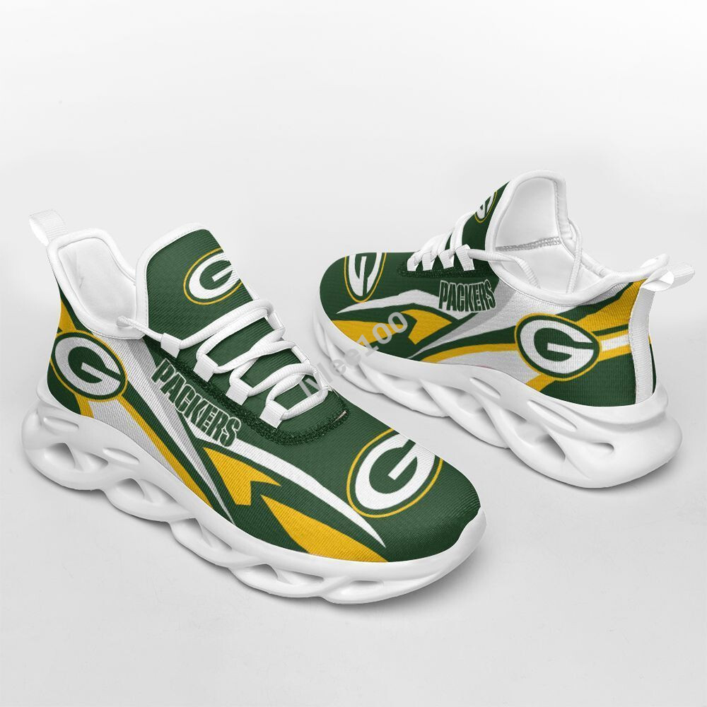 Green Bay Packers Max Soul Sneakers, Sports Shoes, Shoes For Men And Women Wh182