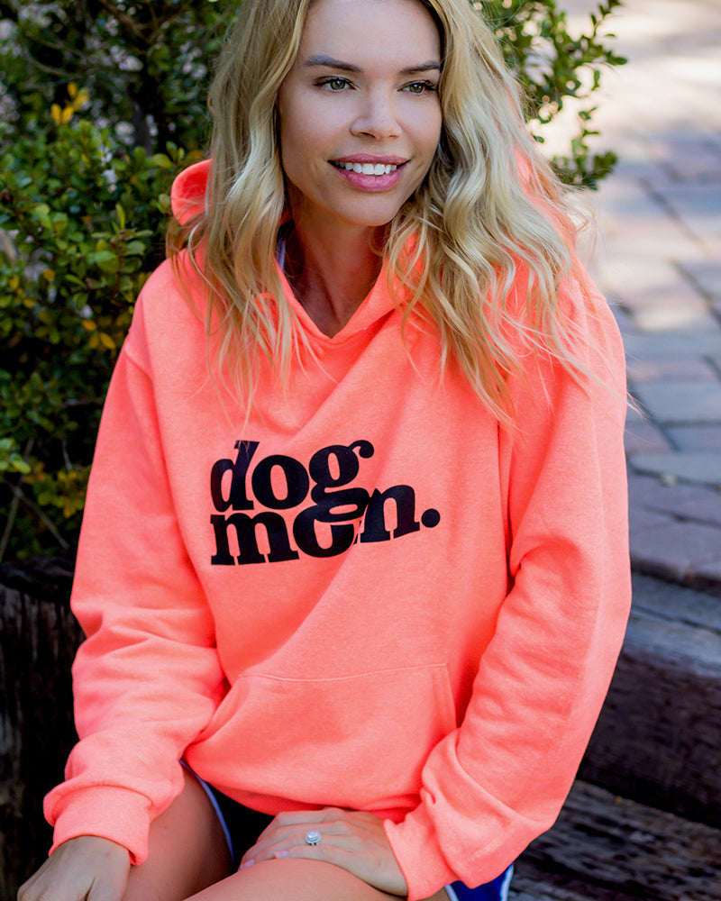 Pawz dog mom. Candy Orange Hoodie