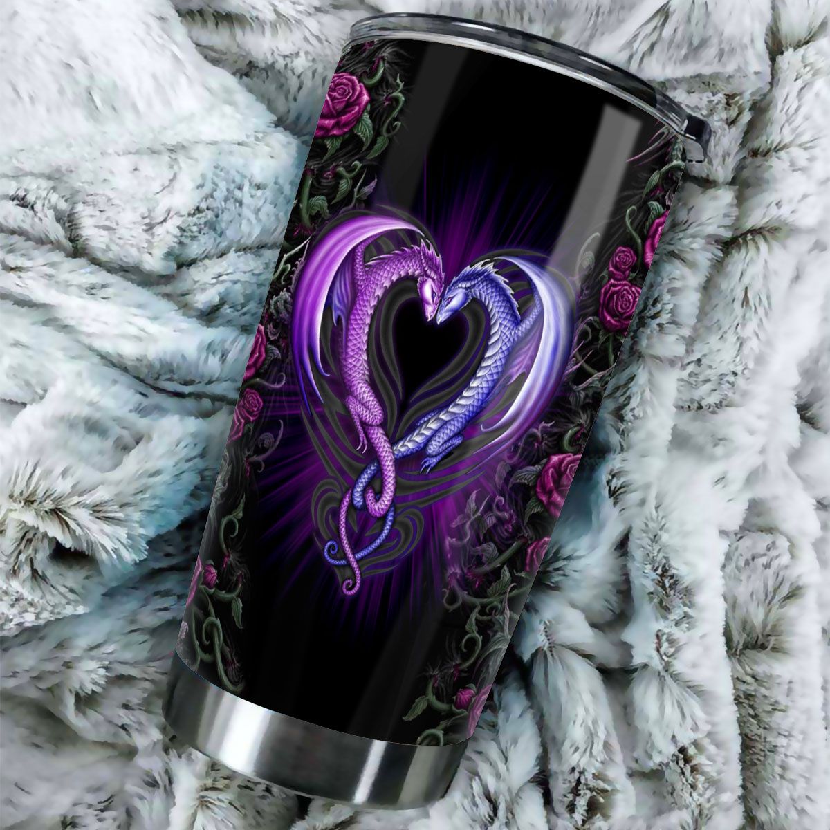 Stainless Steel Tumbler – Dragon Couple HT040252
