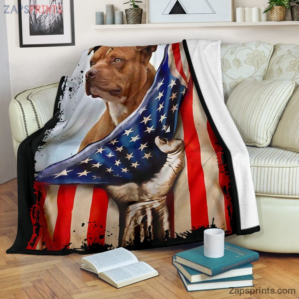 Pitbull Hello America Blanket – Cool Gift Ideas