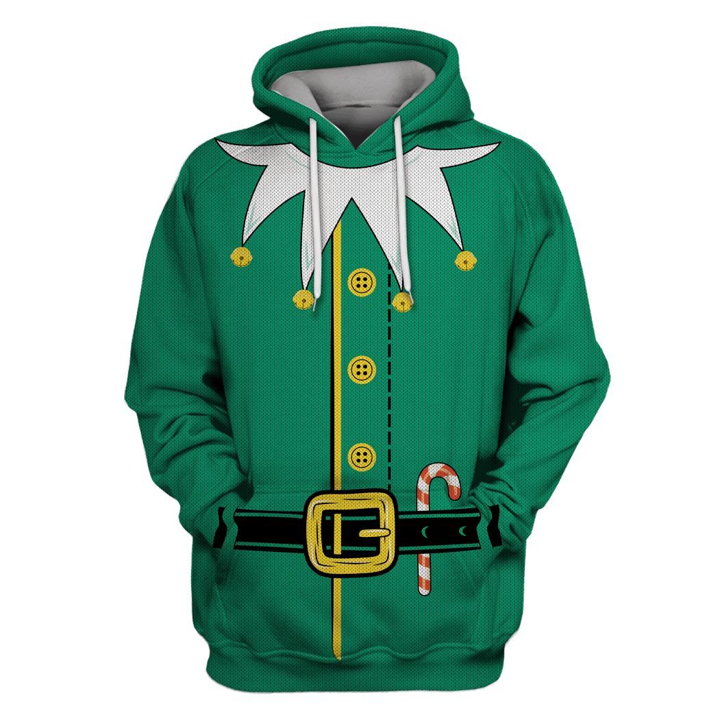 Mysticlife Elf Christmas Custom T-Shirt – Hoodies Apparel