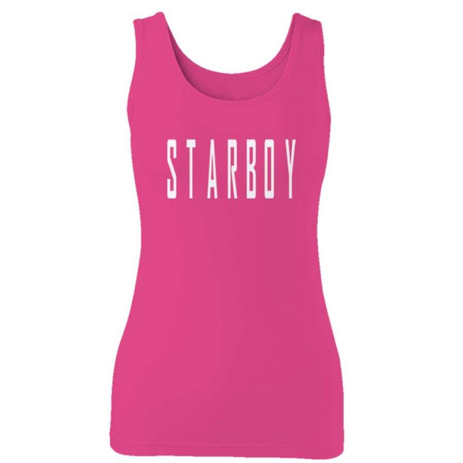 Starboy The Weeknd Song Concert Fan Woman’s Tank Top T-Shirt