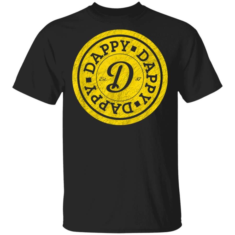 Dappy Official Yellow Circle Logo TShirt