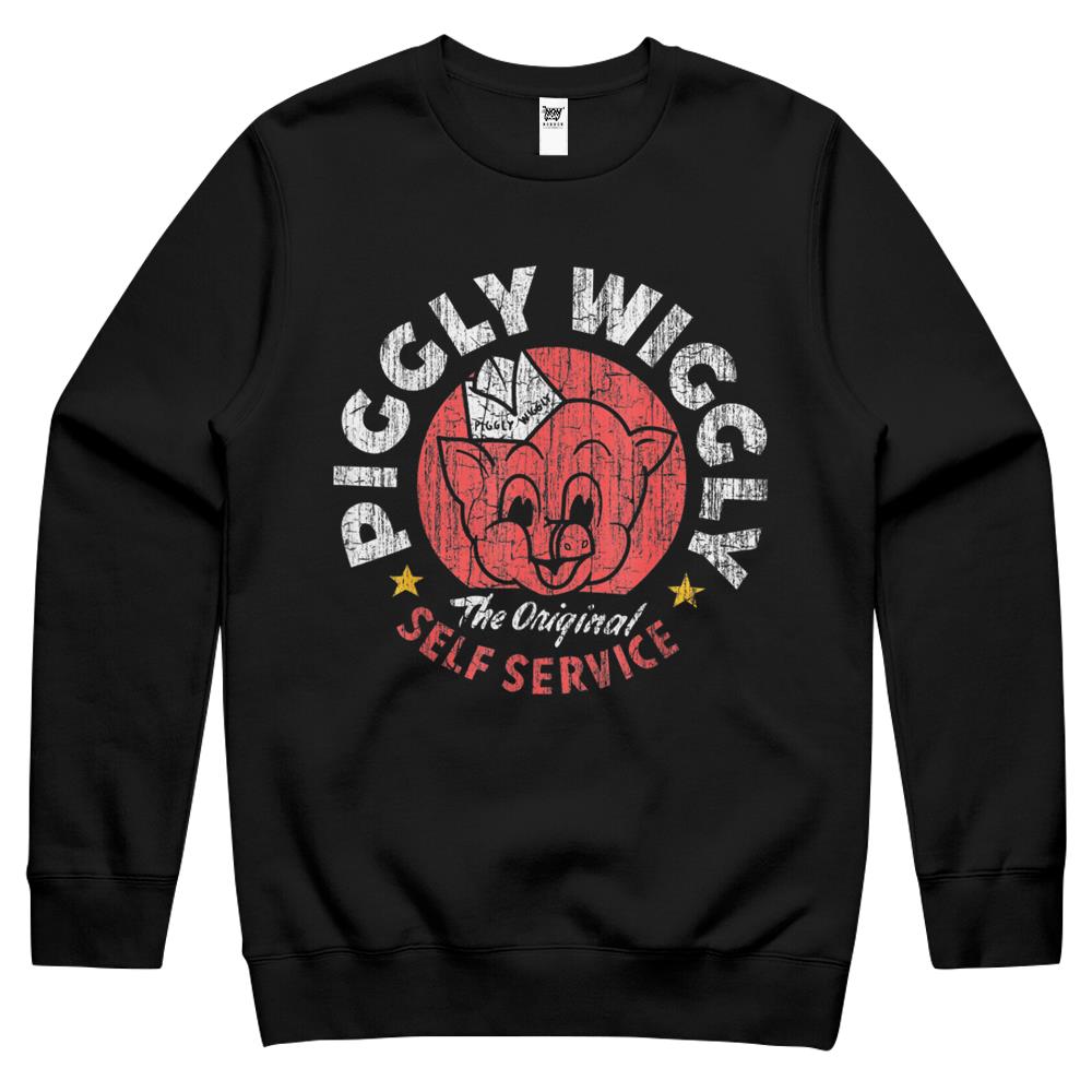 Retro Piggly Willy Crewneck Sweatshirt