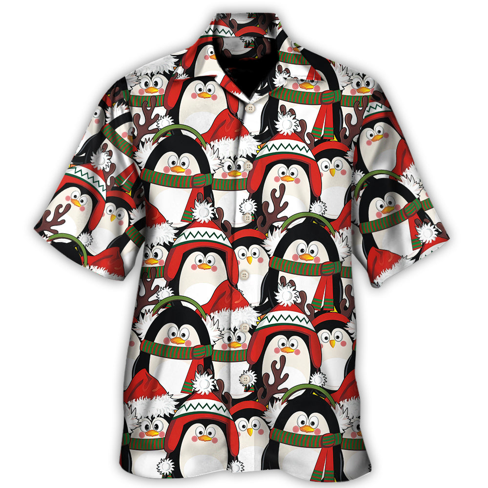 Christmas Penguin Cute Christmas Holiday – Hawaiian Shirt