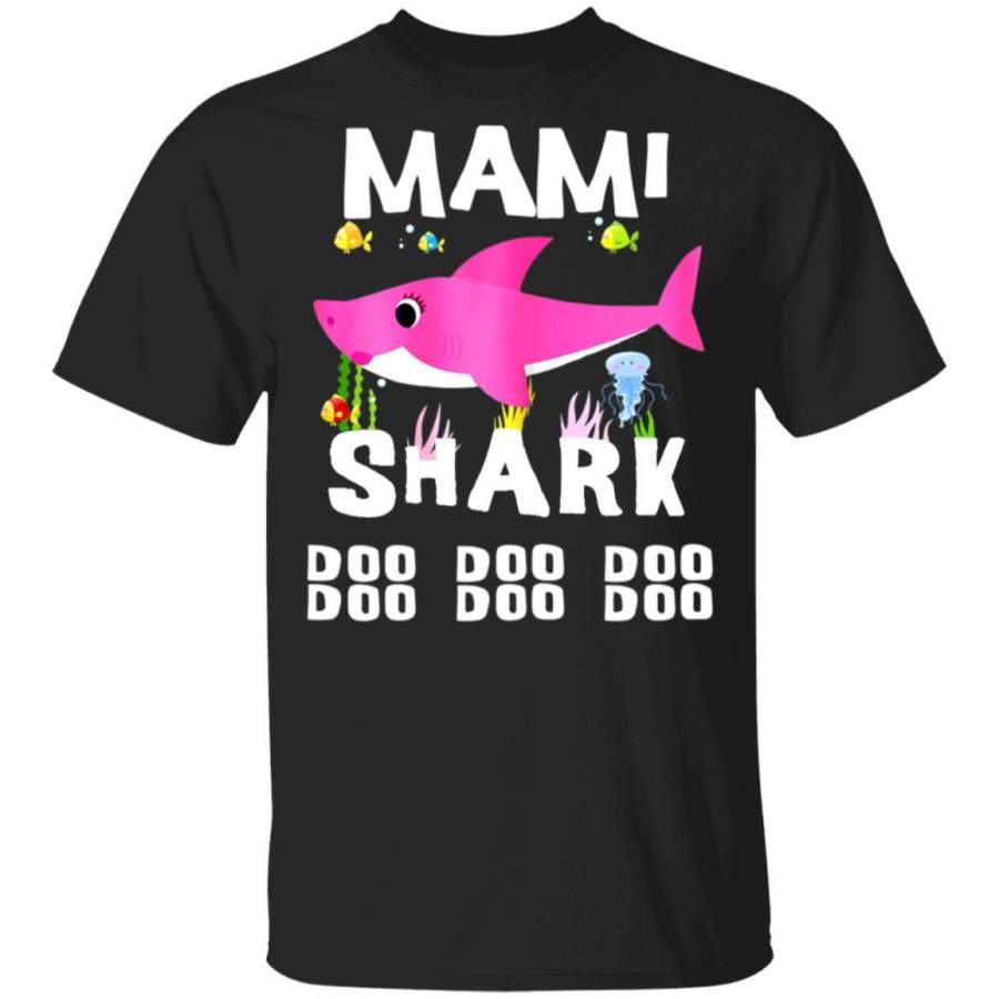 Womens Mami Shark Doo Doo Doo – Mothers Day Gift T-Shirt