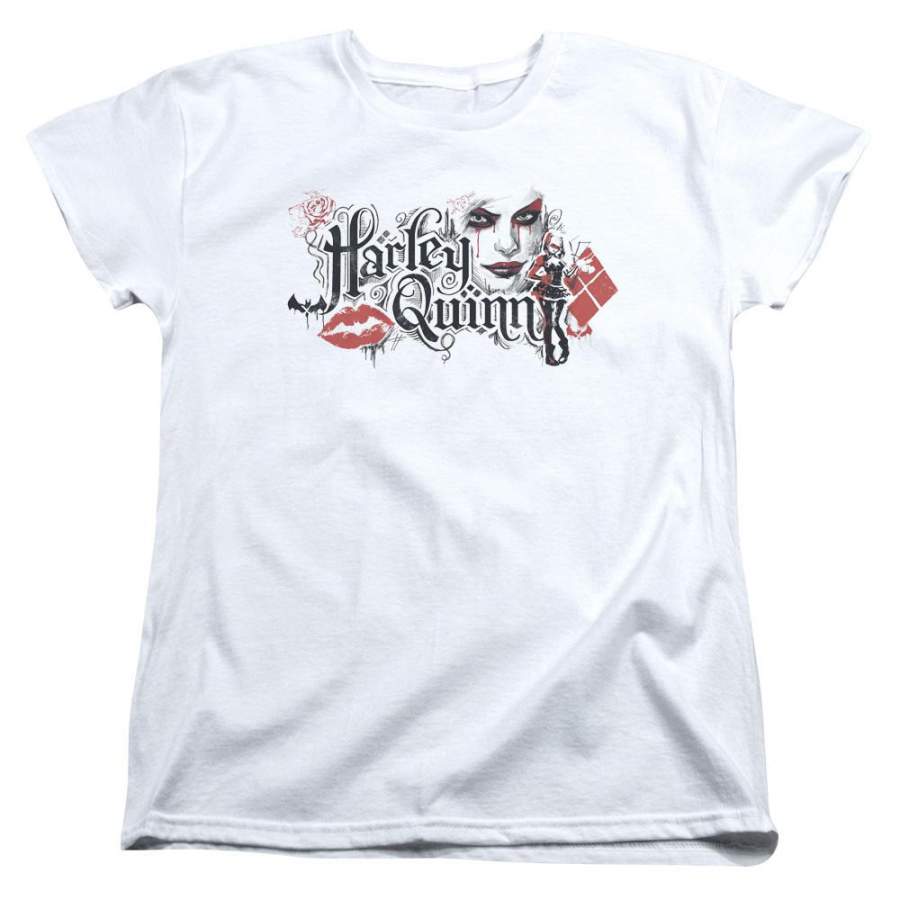 Batman – Arkham Lips Women’s T-Shirt