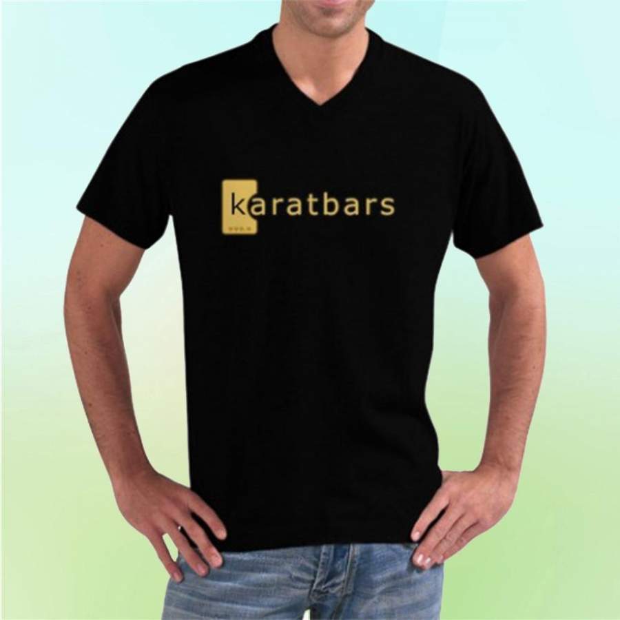 287952 Karatbars T-Shirt Men Black Navy Red Feather Grey White Mens T Shirt Black Men S Cotton T-Shirt Funny T Shirt For Men O-Neck T-Shirt