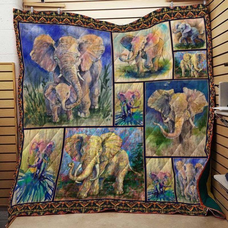 Elephant V2 L Quilt