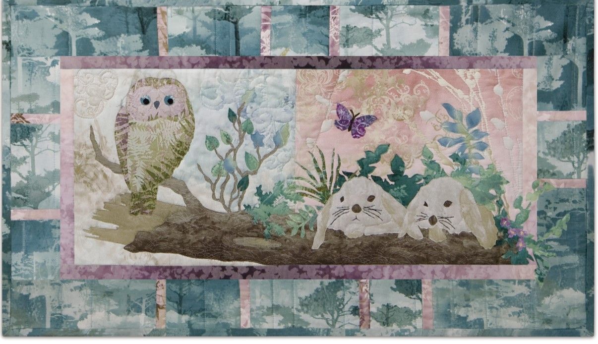 Owl And Rabbit Quilt Tujuq