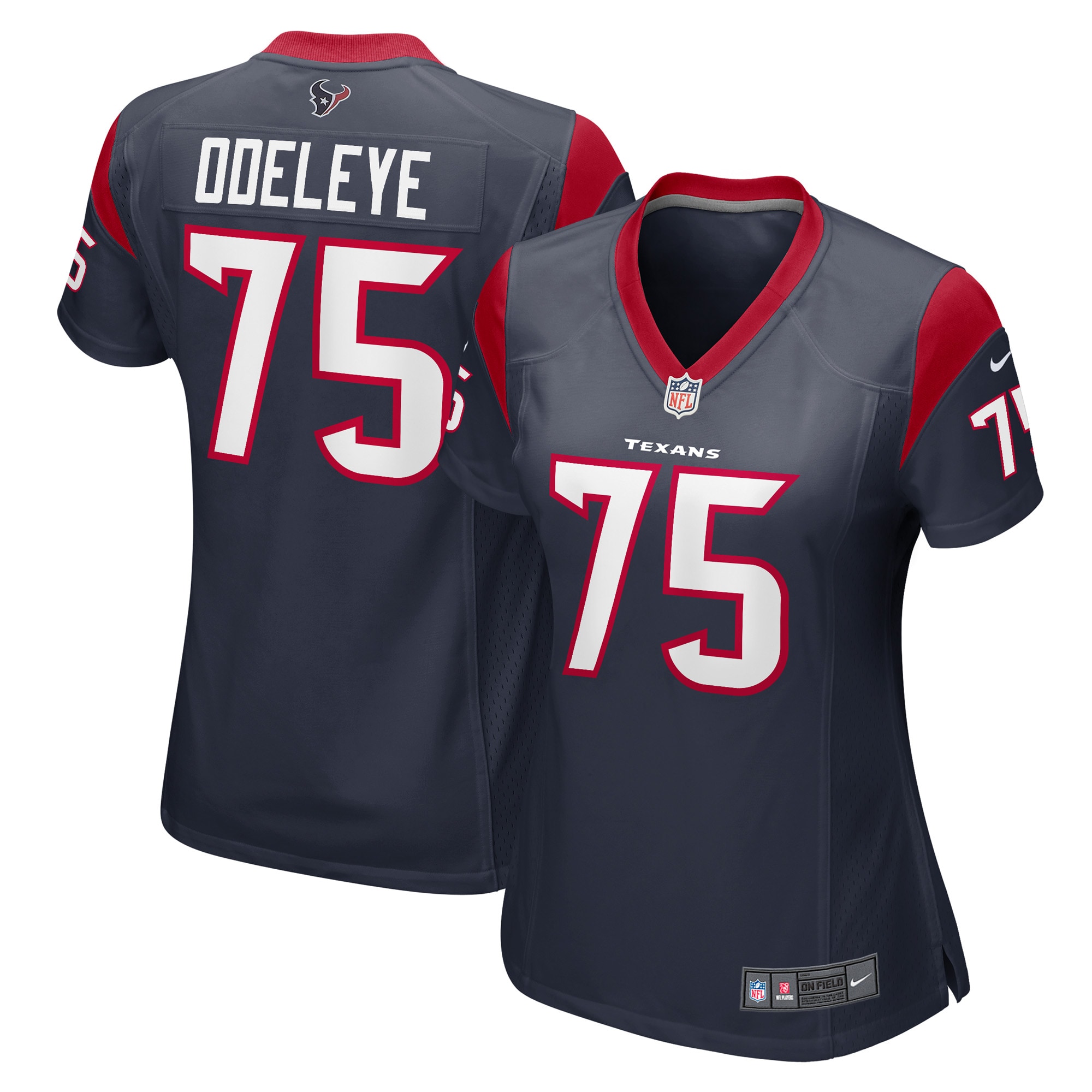 Adedayo Odeleye Houston Texans Women's Game Player Jersey – Navy