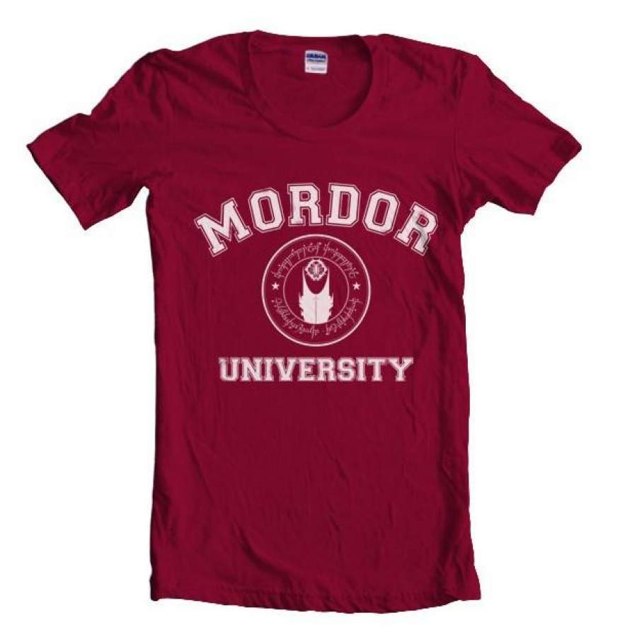 mordor university t shirt