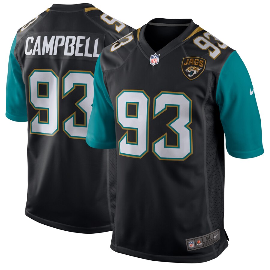 Calais Campbell Jacksonville Jaguars Nike Game Jersey – Black