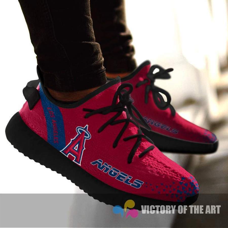 Line Logo Los Angeles Angels Sneakers As Special Shoes