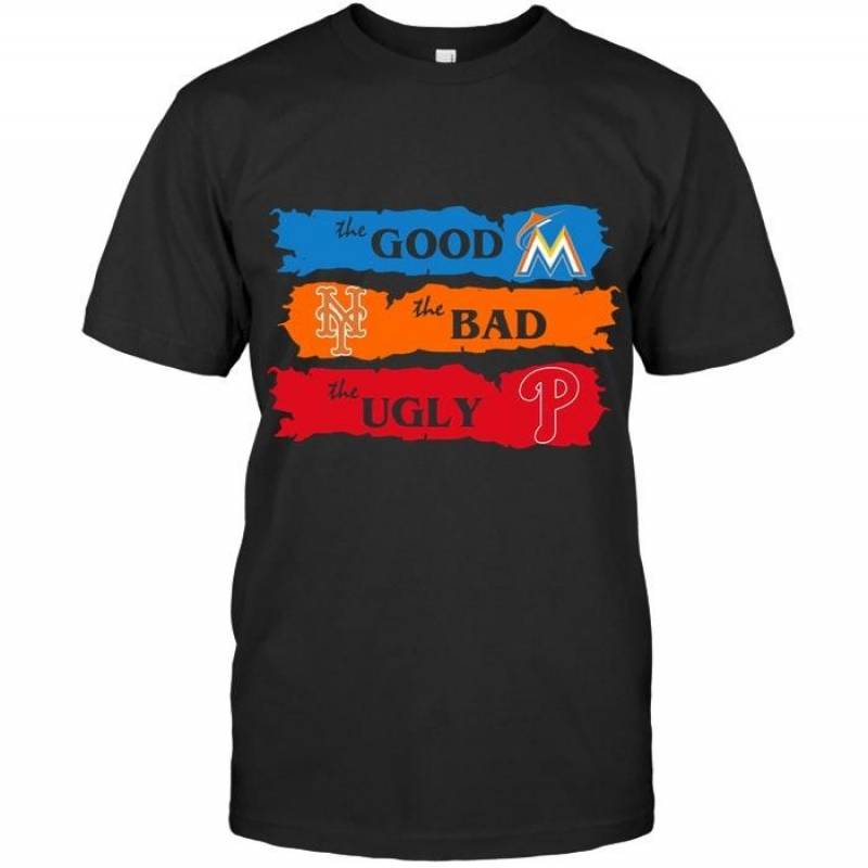 Miami Marlins The Good The Bad The Ugly Fan T Shirt