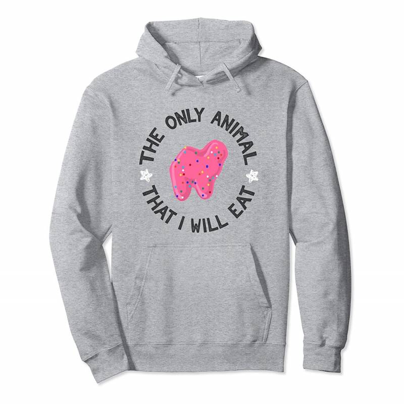 The Only Animal I Will Eat Pink Animal Cracker Sprinkles Pullover Hoodie, T Shirt, Sweatshirt