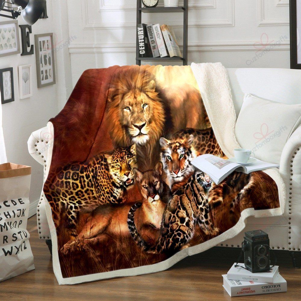 Animal GS-CL-DT2506 Fleece Blanket