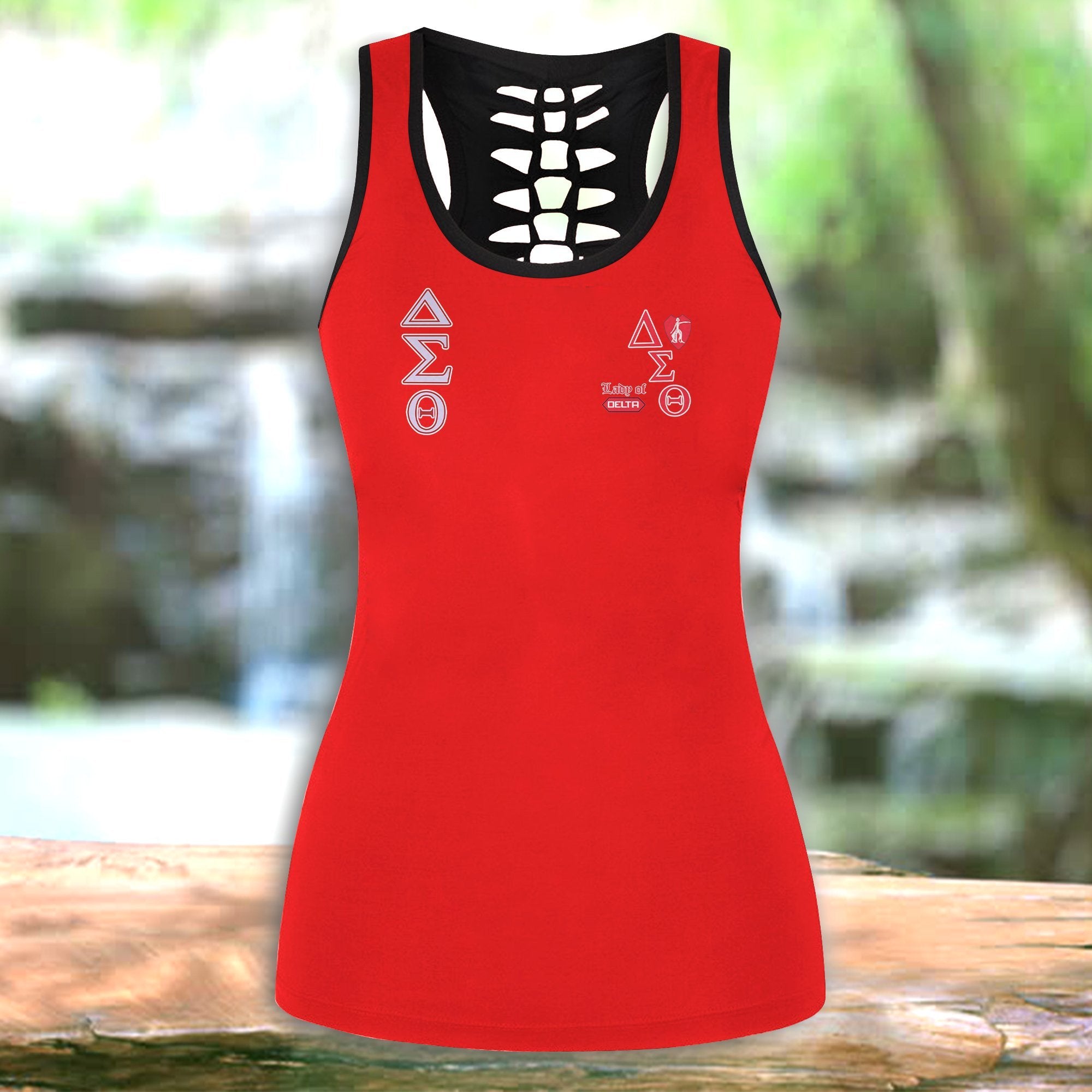 DELTA SIGMA THETA HOLLOW TANKTOP 3